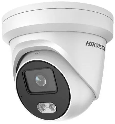 HIKVISION 6MP ACUSENSE TURRET, IP67, IR, BUILT-IN MIC, SPEAKER, STROBE LIGHT, 2.8MM
