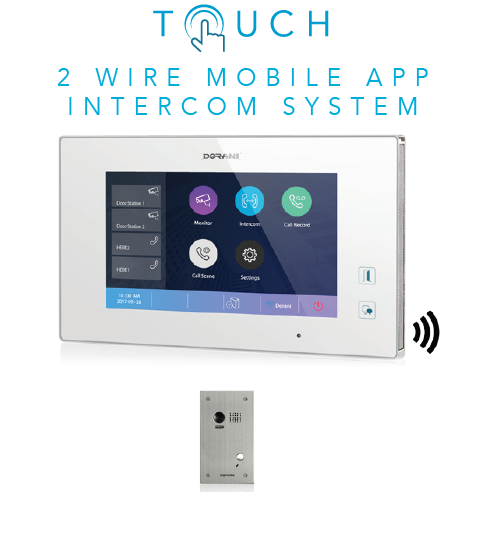 Dorani Flush Mount Intercom Kit