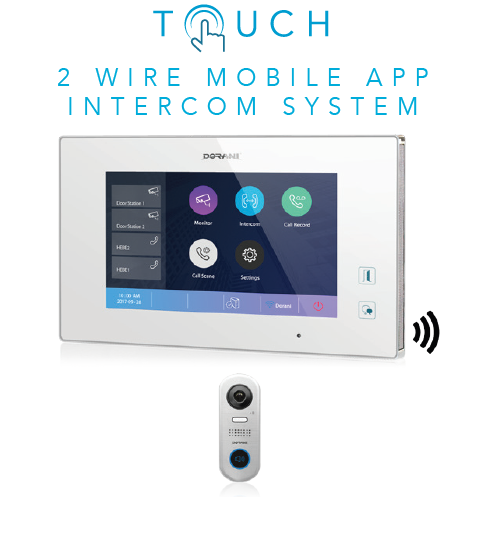 Dorani Slimline Mount Intercom Kit
