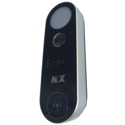 Modern video doorbell for intercom and access control systems with camera and speaker features