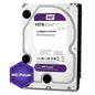 10TB WD Purple surveillance hard drive designed for video storage and security systems