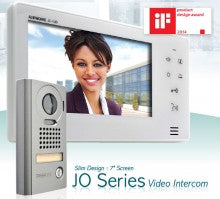 Aiphone JO Series 7" Touch Button Wifi Video Intercom Kit app connect
