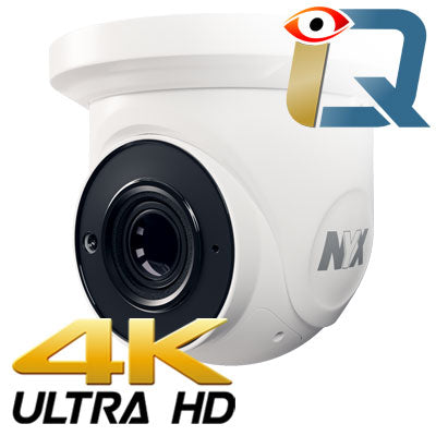 NYX IPD8-2812ME 8MP 4k UHD IP Camera with Motorized Autofocus lens